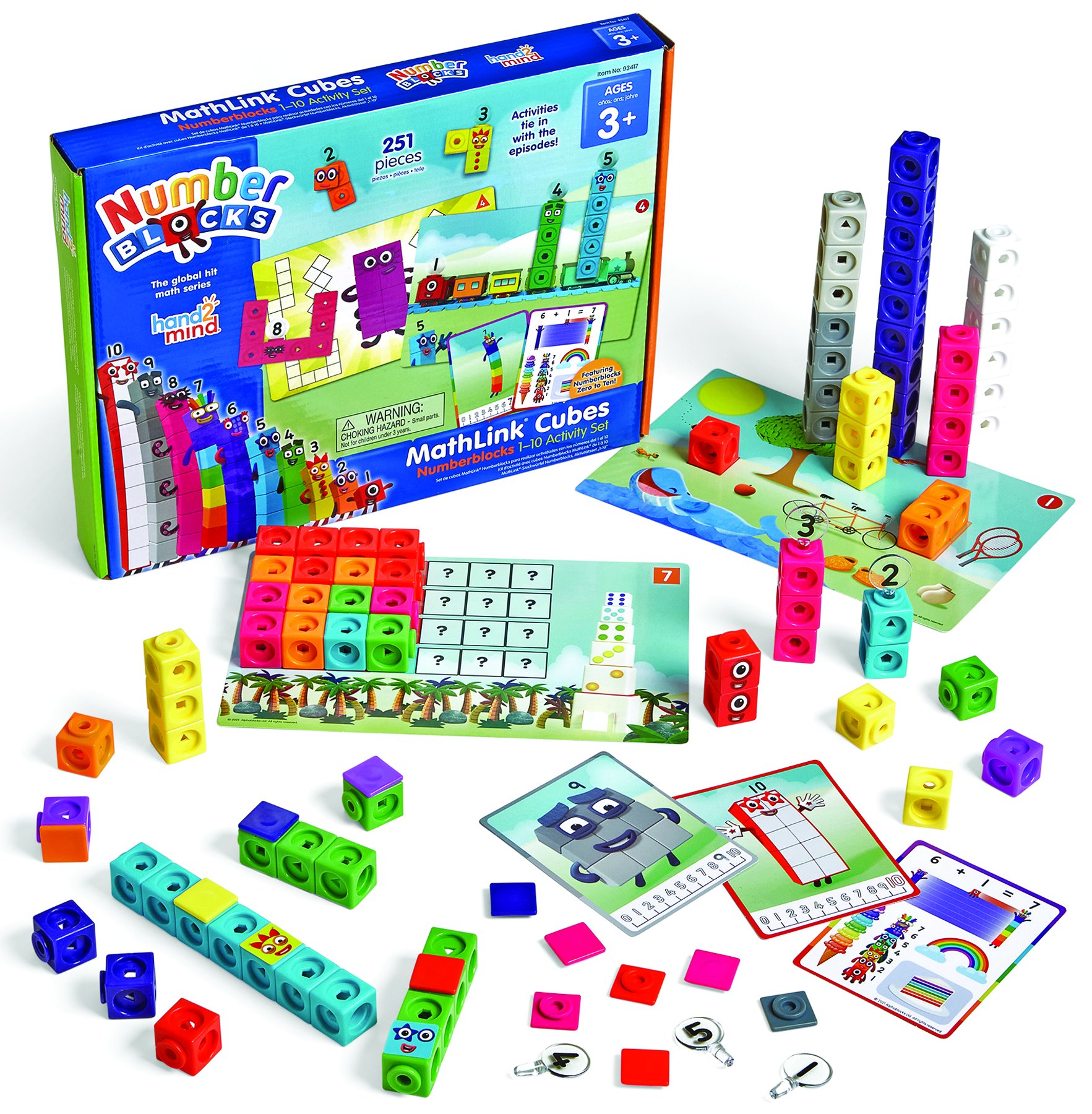 MathLink® Cubes Numberblocks 1–10 Activity Set HTM93417