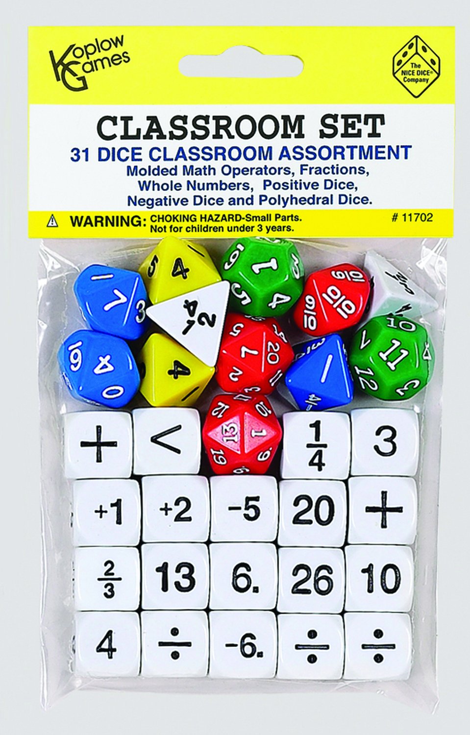 Classroom Dice Set KOP11702