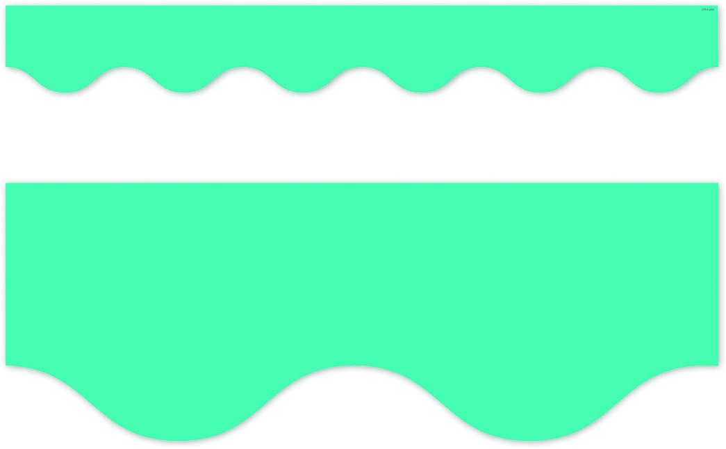 Royal Blue Stylish Scallops Border EZ Border® - Creative Teaching P