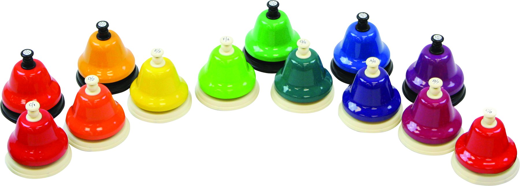 bell　CDまとめ売り CHROMA-NOTES® 13-Note Desk Bell Set