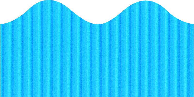 Bordette® Decorative Border, Brite Blue, 2-1/4