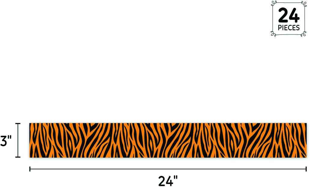 Jungle Friends Tiger Stripes EZ Border® - CTP10984