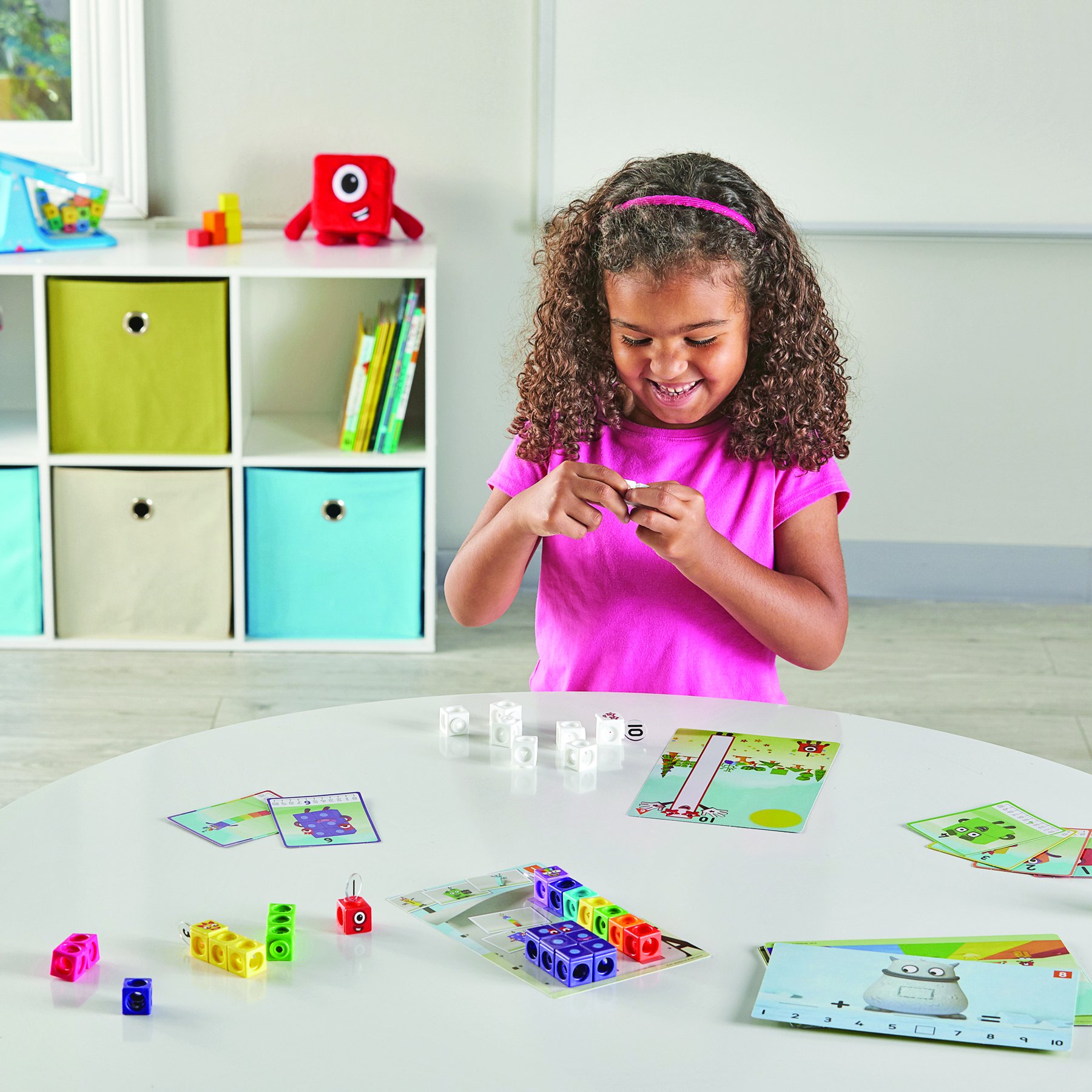 MathLink® Cubes Numberblocks 1–10 Activity Set - hand2mind® - HTM93417