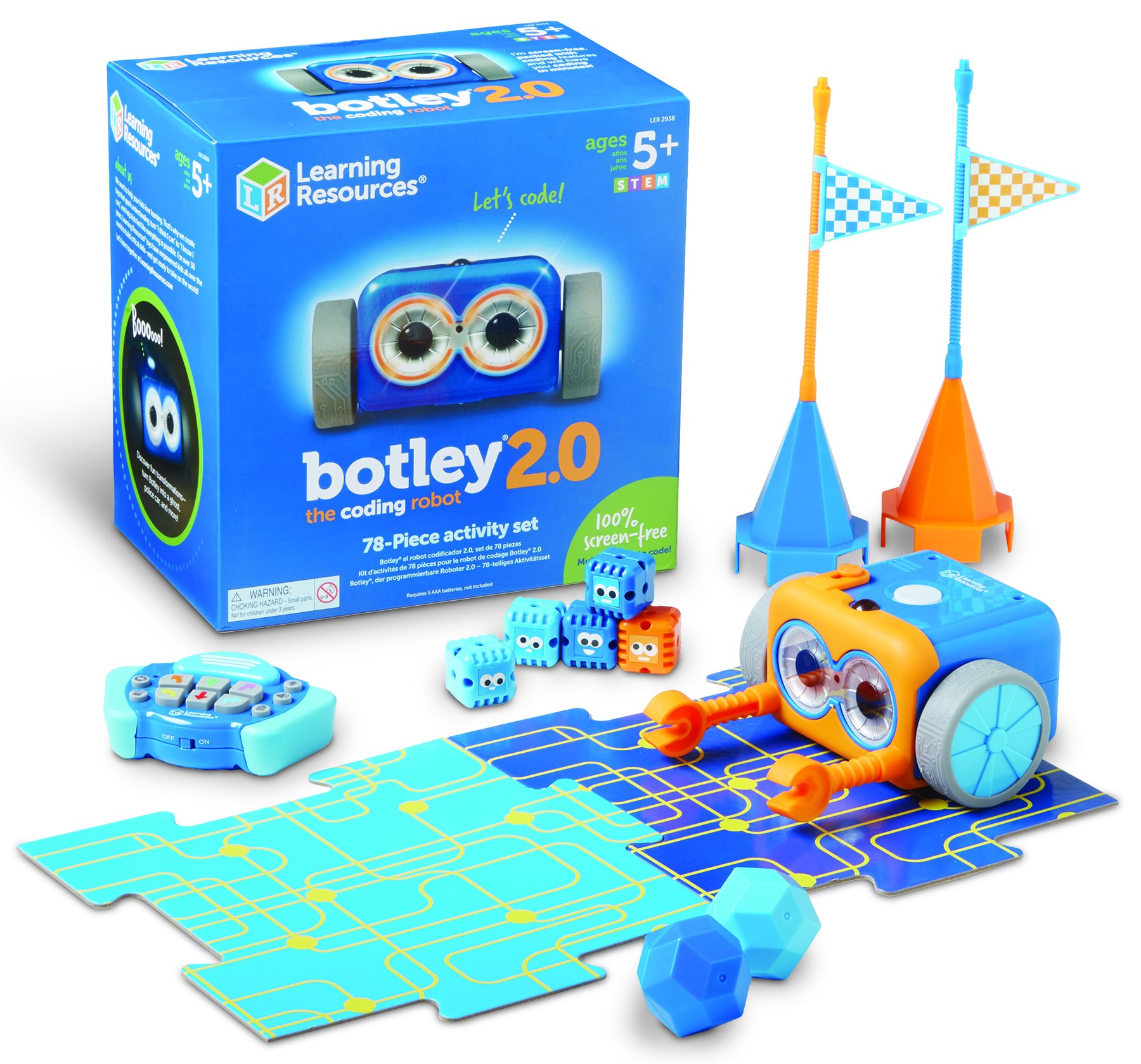 Botley® 2.0 the Coding Robot Activity Set - Learning Resources® - L