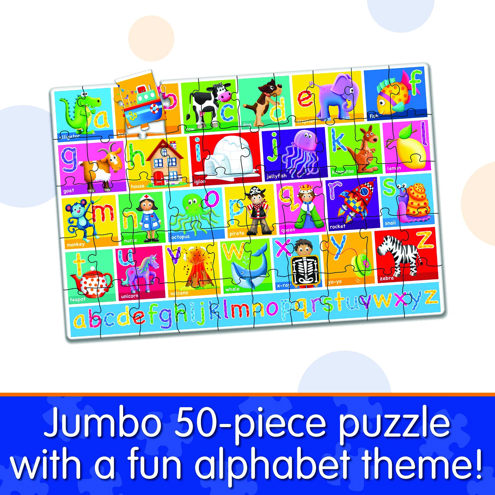 Jumbo Floor Puzzle: Alphabet LJ-436318