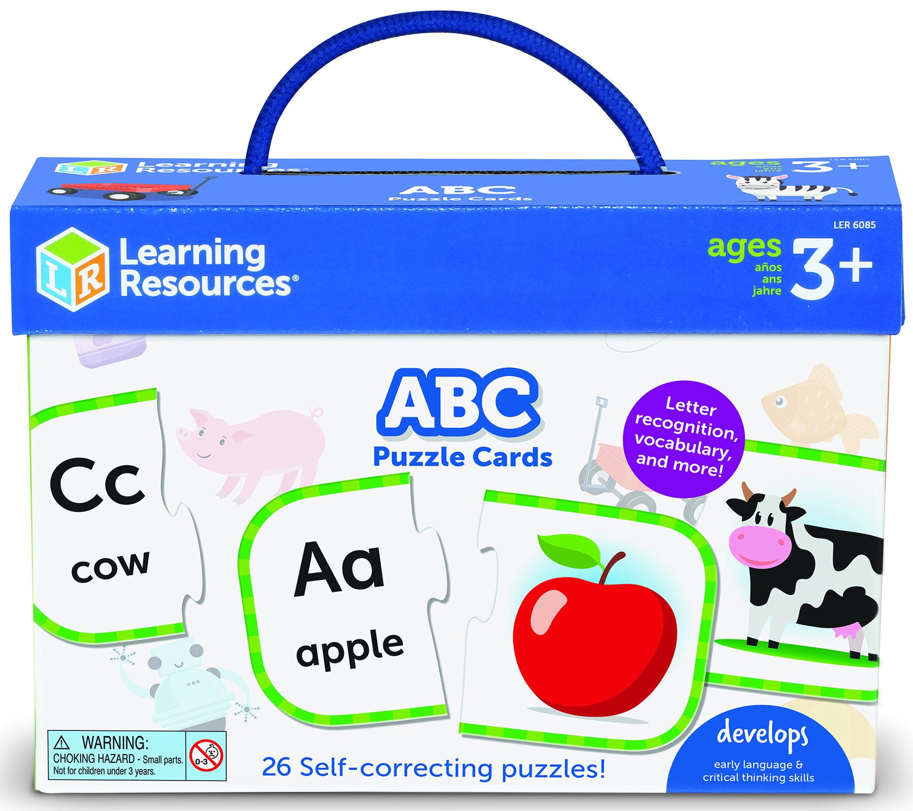 ABC Puzzle Cards - Learning Resources® - LER6085