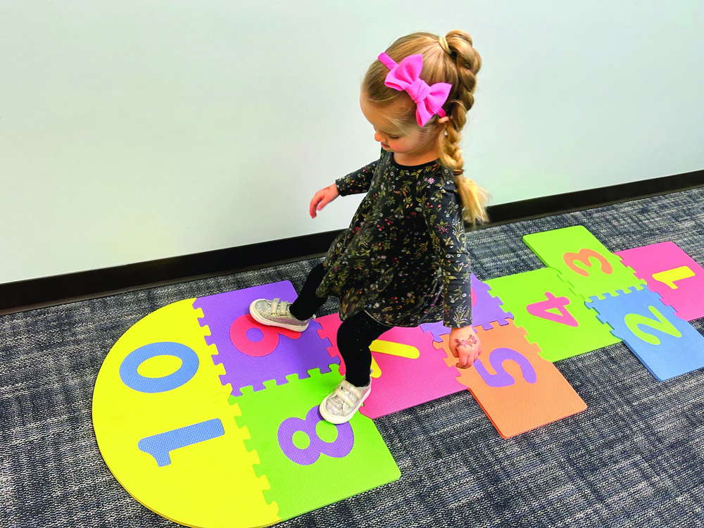 Foam Interlocking Hopscotch Play Mat - KD-FM3202