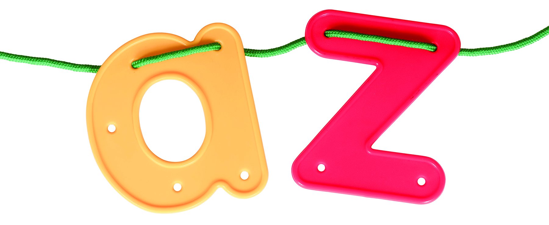 Ready2Learn® Lacing Alphabet, Lowercase, 26 Letters CE-6905