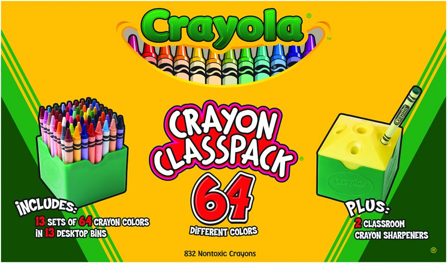 Crayola® Crayon 64-color Classpack® BIN52-8019