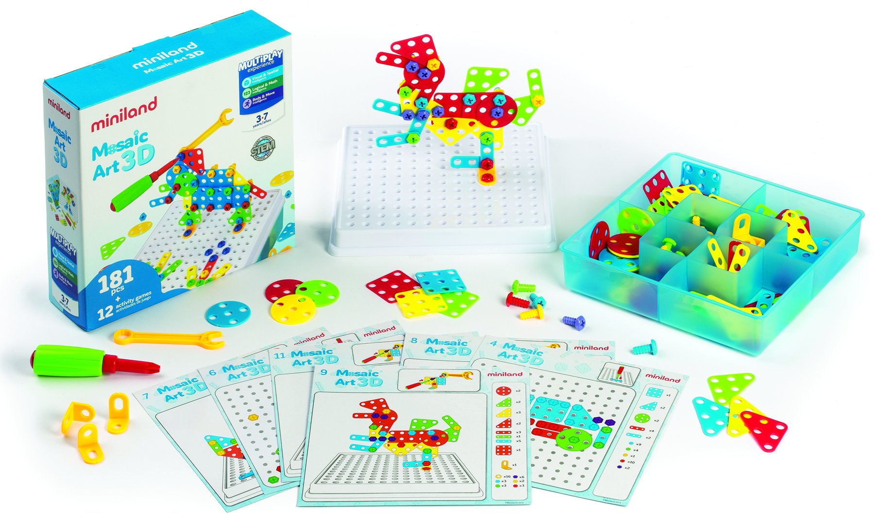 Junior GeoStix® Mini Jar, Set of 160 Edx Education® CTU21359