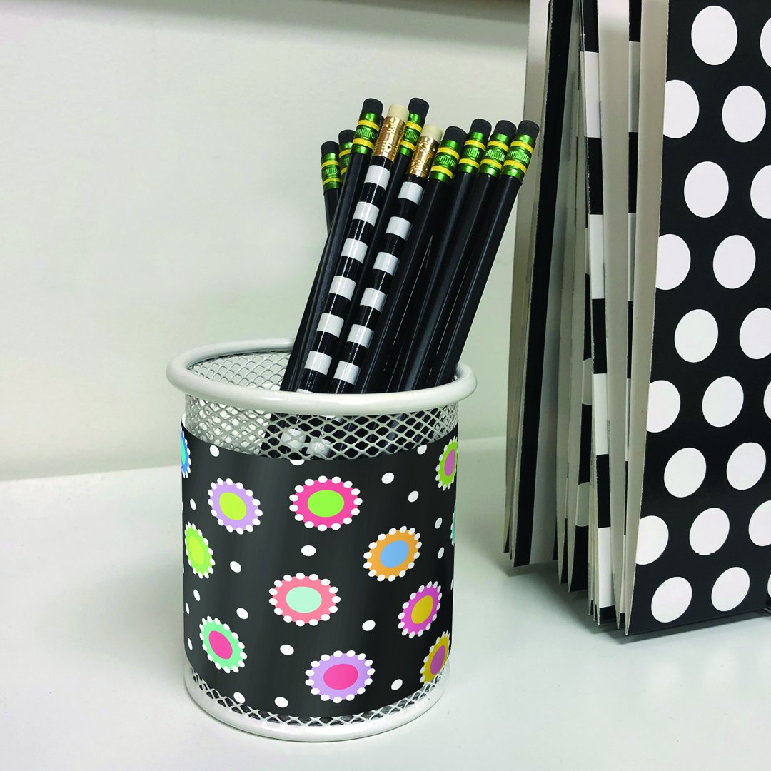 Core Decor Dotted Dots on Black EZ Border® CTP11153