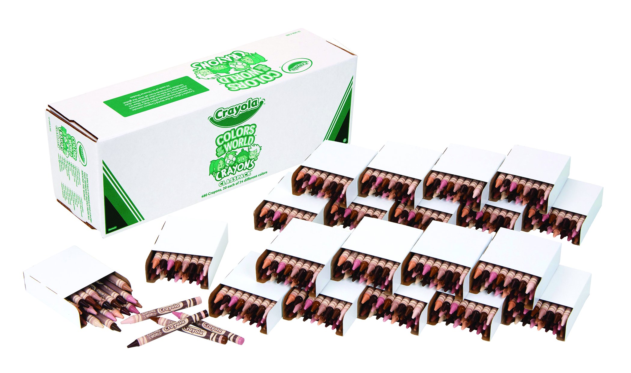 400ct Scented Crayon Classroom Pack- 10 Yummy Scents - 74019-1