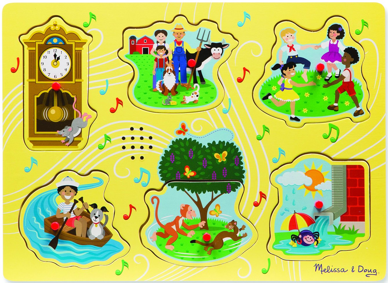 Sing-Along Nursery Rhymes 1 Sound Puzzle - Melissa & Doug® - LCI735