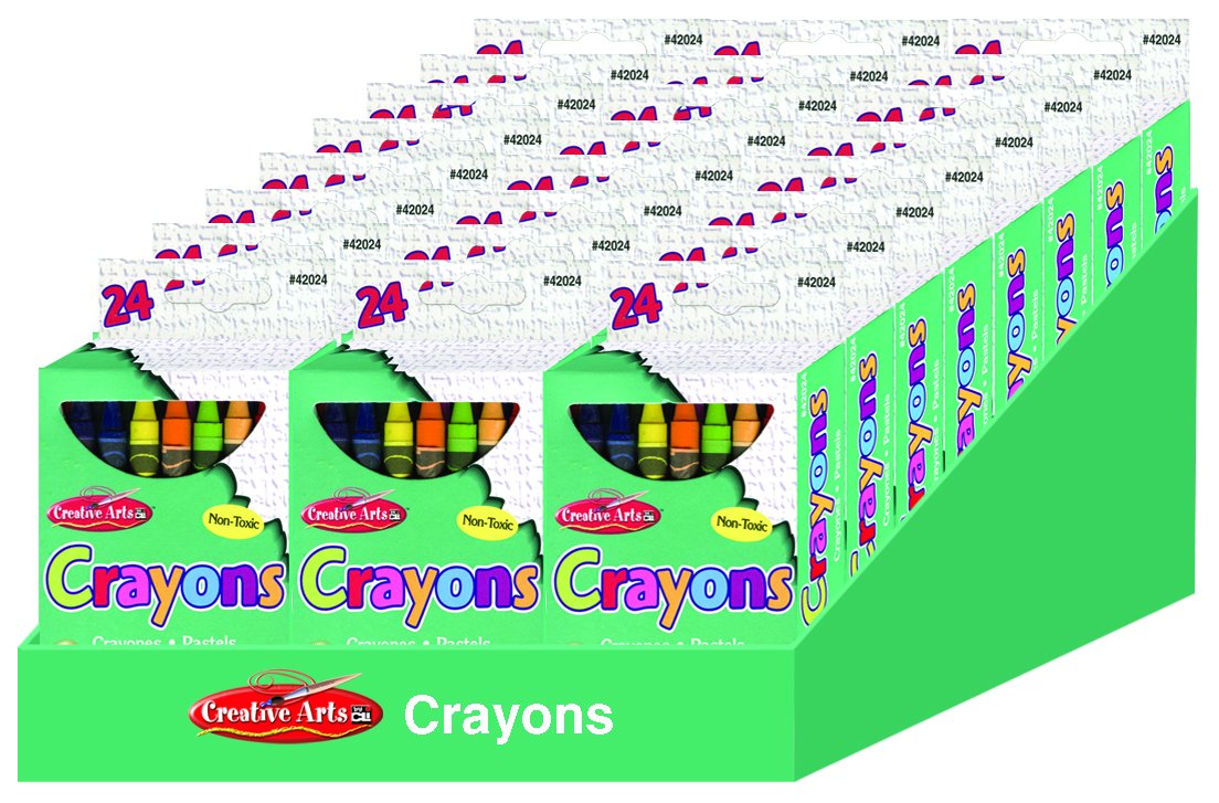 400ct Scented Crayon Classroom Pack- 10 Yummy Scents - 74019-1