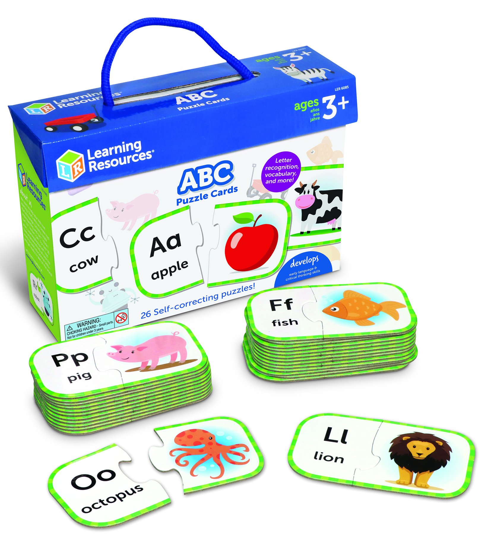 A.B.C. セット ABC Puzzle Cards - Learning Resources® - LER6085