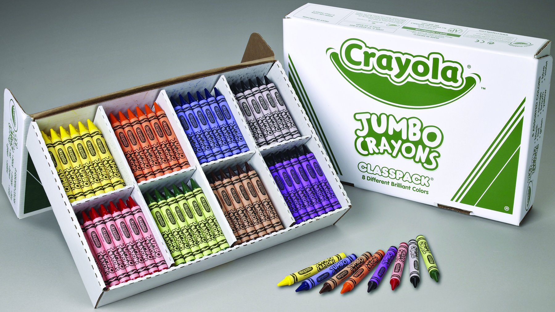 400ct Scented Crayon Classroom Pack- 10 Yummy Scents - 74019-1