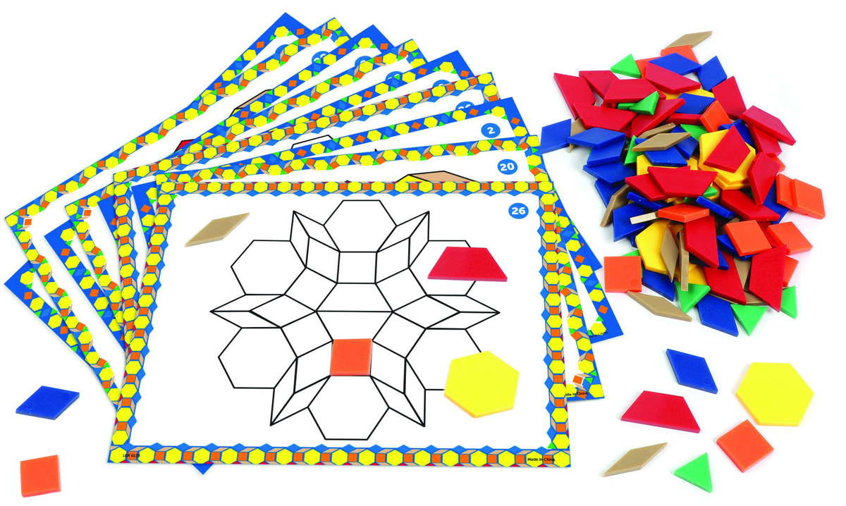 Basic Pattern Block Design Pattern Block Design and Discover Set LER6134