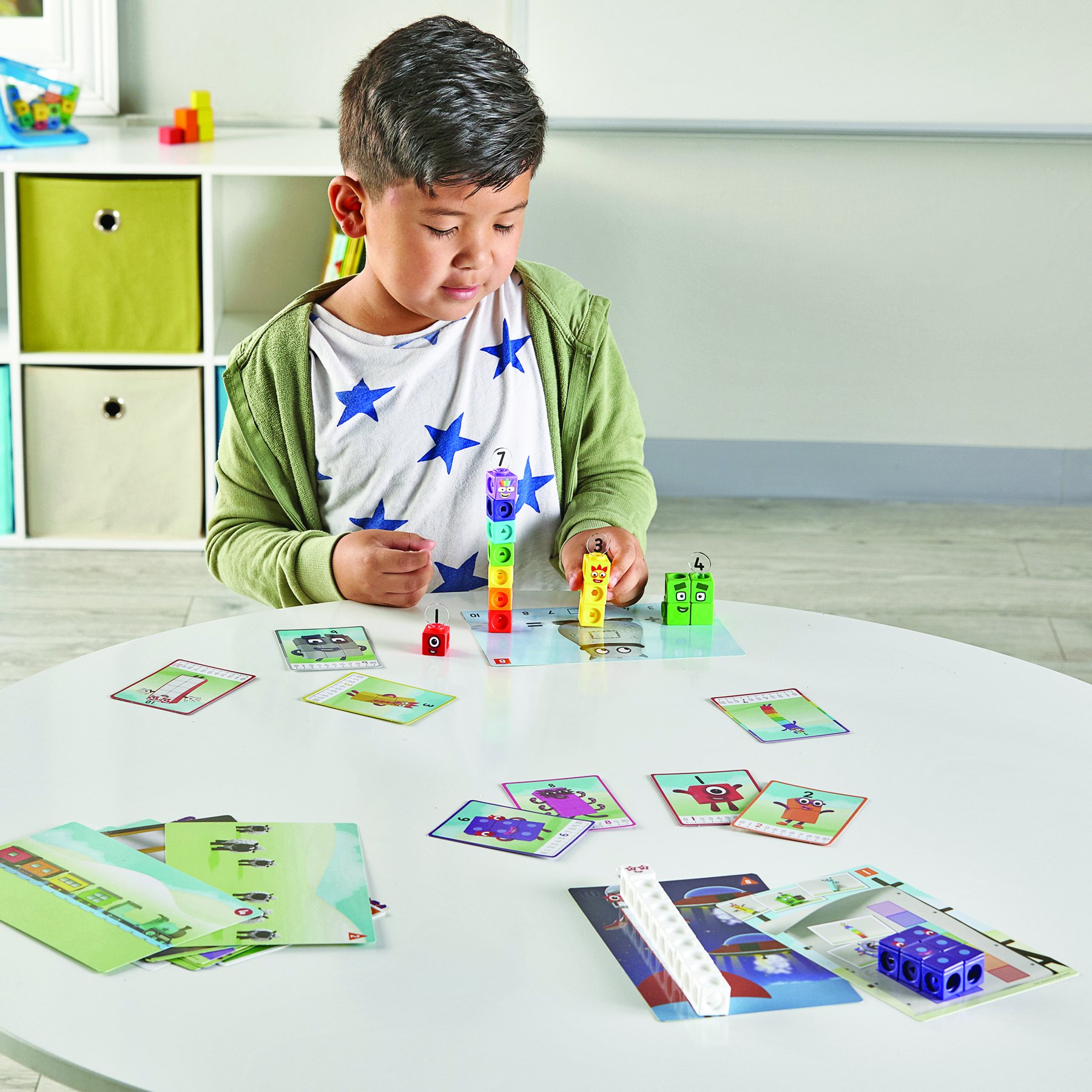 MathLink® Cubes Numberblocks 1–10 Activity Set - hand2mind® - HTM93417