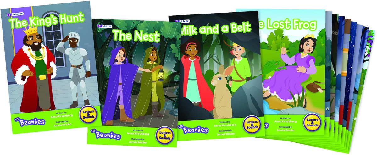 The Beanies Hi-Lo Diversity Decodables Phase 4 Set 2 JRLBB155