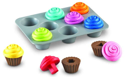 Shape Snack Sort Smart Snacks® Shape Sorting Cupcakes Learning Resources® LER7347