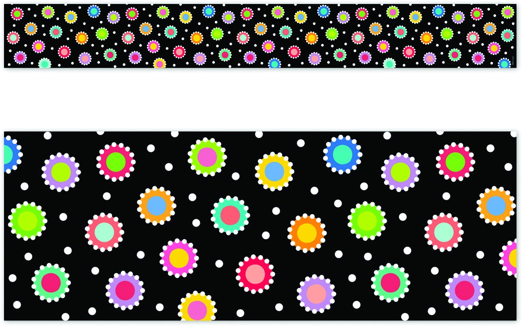Core Decor Dotted Dots on Black EZ Border® CTP11153