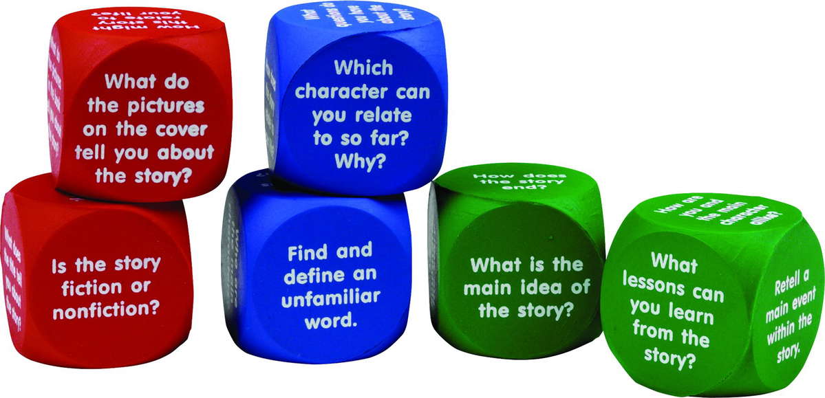 Reading Comprehension Cubes - LER7022