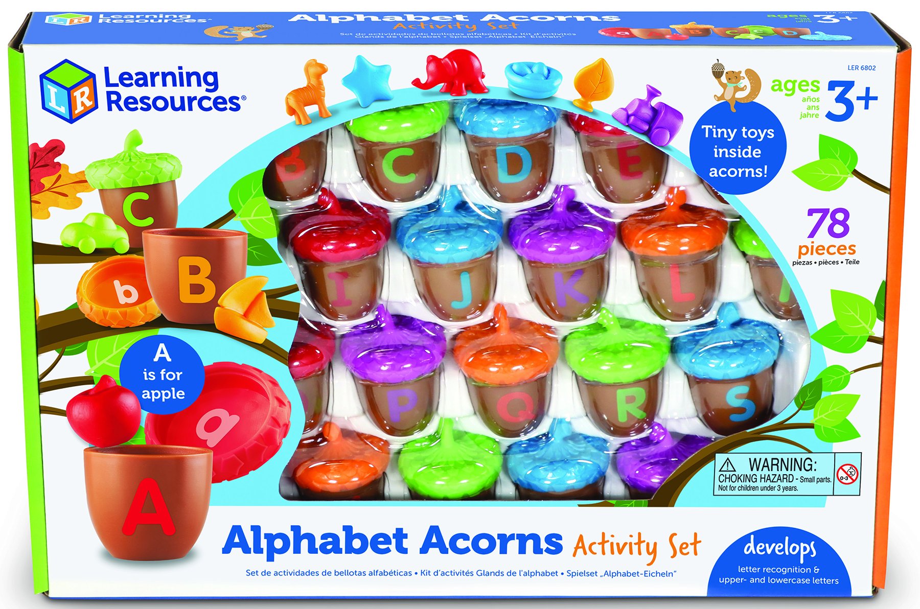 Alphabet Acorns - Learning Resources® - LER6802