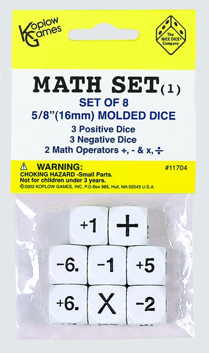 Classroom Dice Set KOP11702